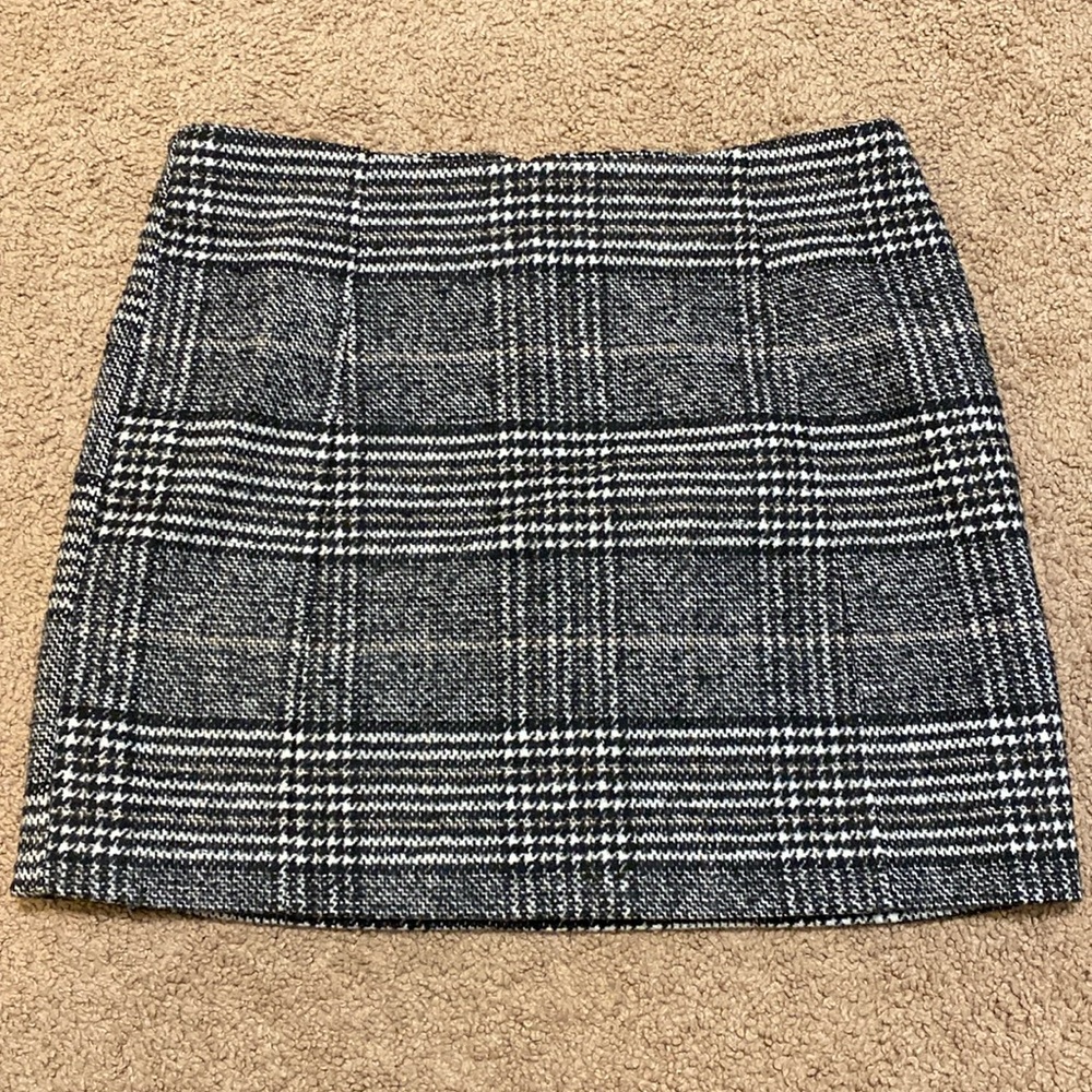 Plaid Mini Skirt